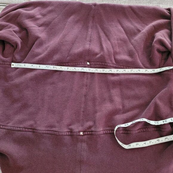 ARITZIA Wilfred Diderot Cocoon open front cardigan Purple size medium - Picture 7 of 11